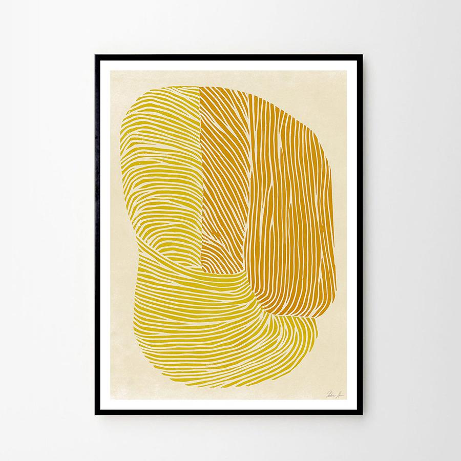 THE POSTER CLUB | Rebecca Hein Yellow Reef 50×70cm｜【公式