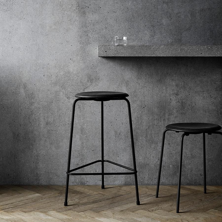 Arne Jacobsen 3170 FRITZ HANSEN ドットスツール北欧ヴィンテージ家具