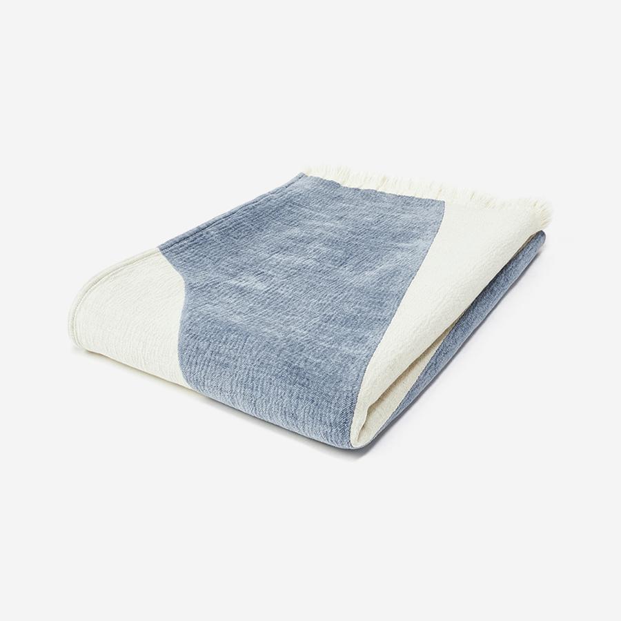 LISSE スローケット 130 x 180cm ブルー｜【公式】ACTUS online
