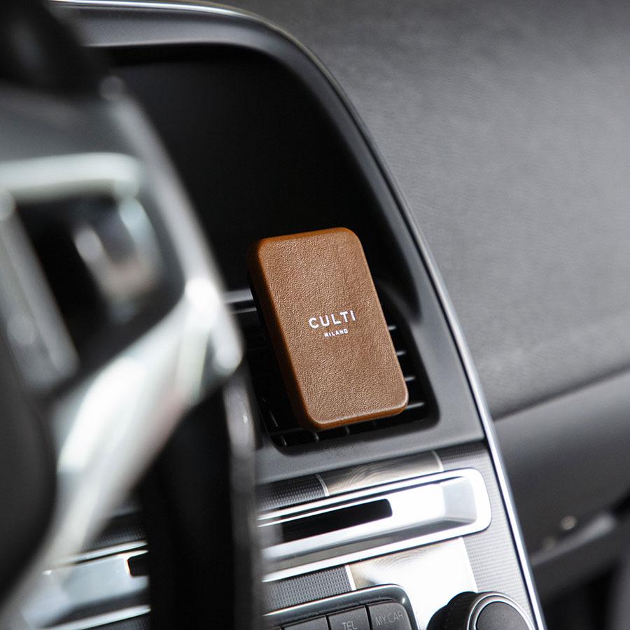 CULTI MILANO カーフレグランス　ケース　THE CULTI | THE カーディフューザー LEATHER BLACK｜【公式】ACTUS