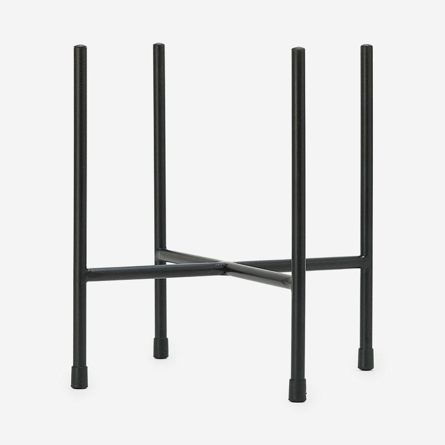 アクタスYAMATEI プラントポット ブラックキャスター付きスチール