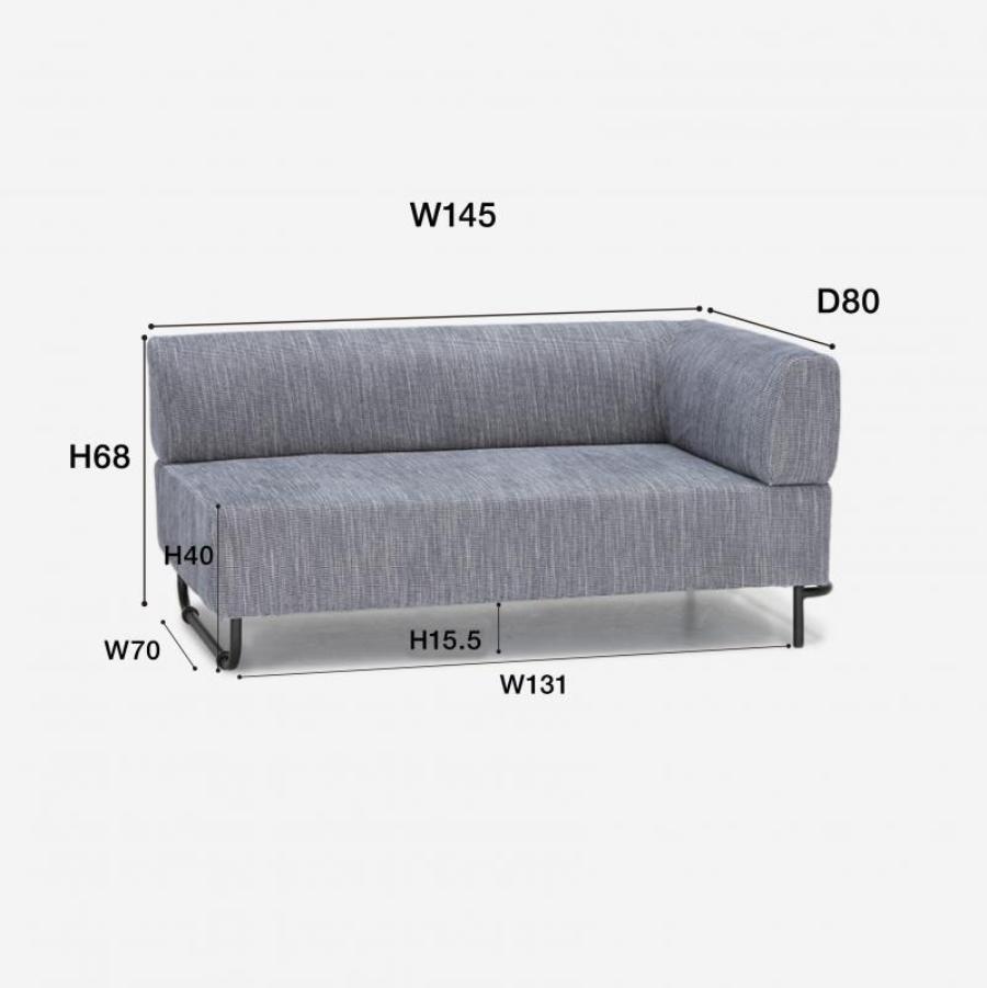 ACTUS BUILD WOODARM SOFA【送料負担】 - ソファ/ソファベッド