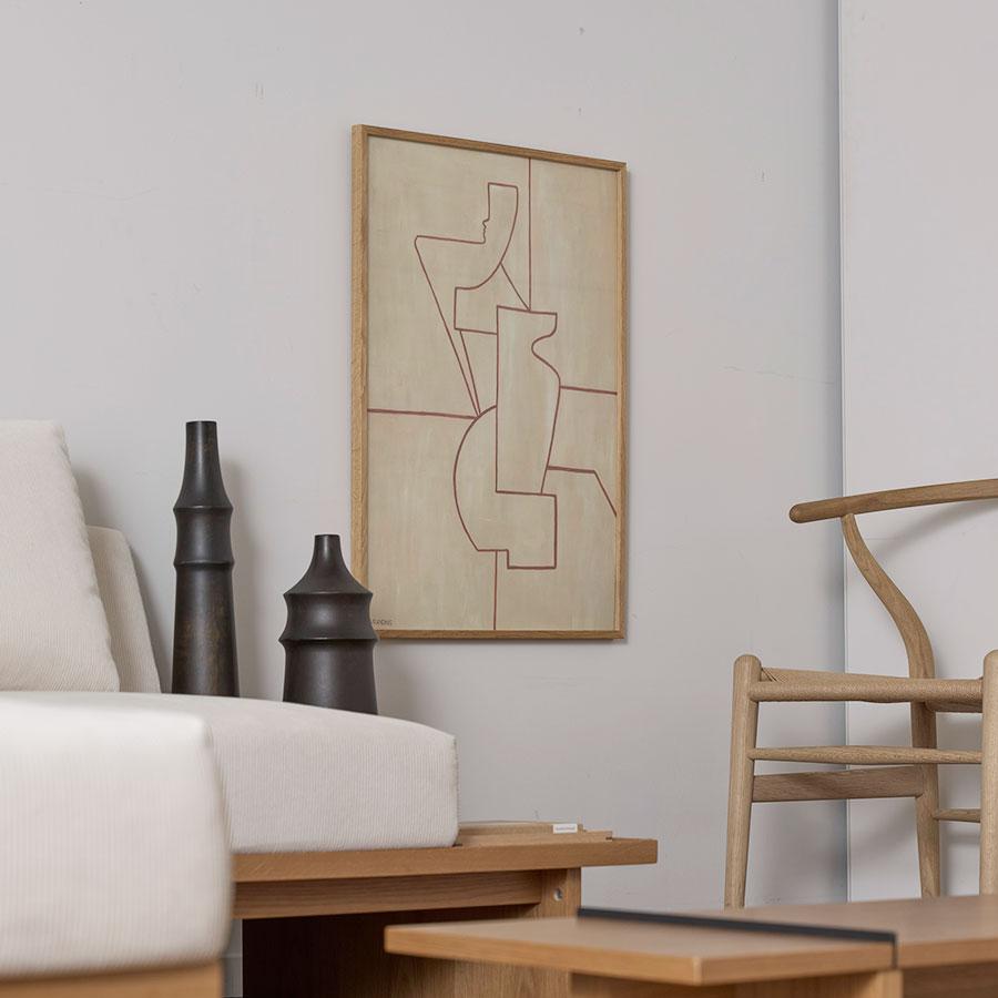 Paper Collective | Antic Ideal 01 / FRAME OAK 50 x 70cm