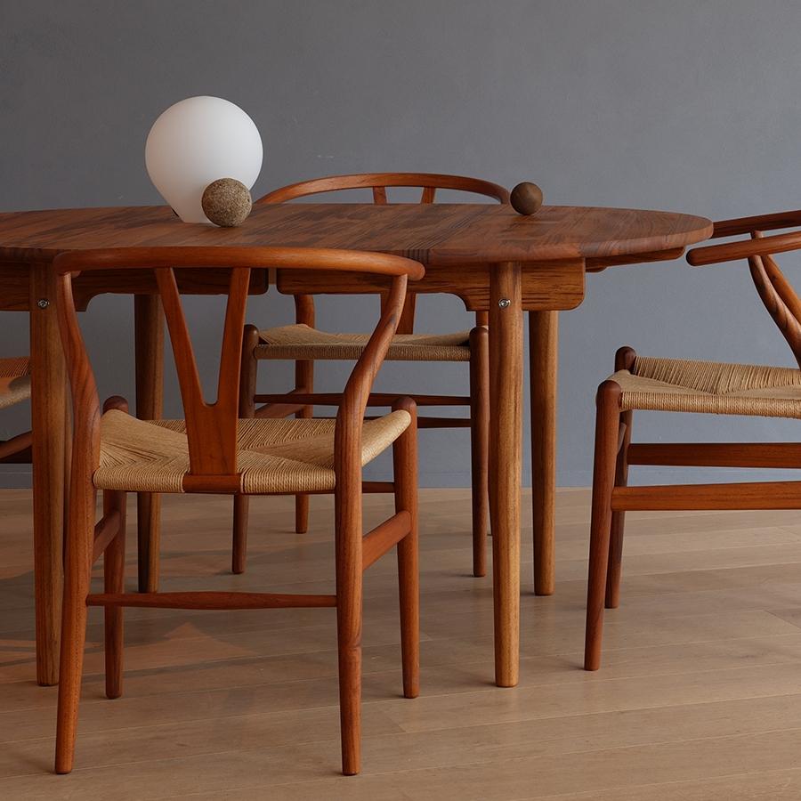 ダイニングテーブル　チーク チーク ミックダイニングテーブル 1400 - BABI FURNITURE ONLINE