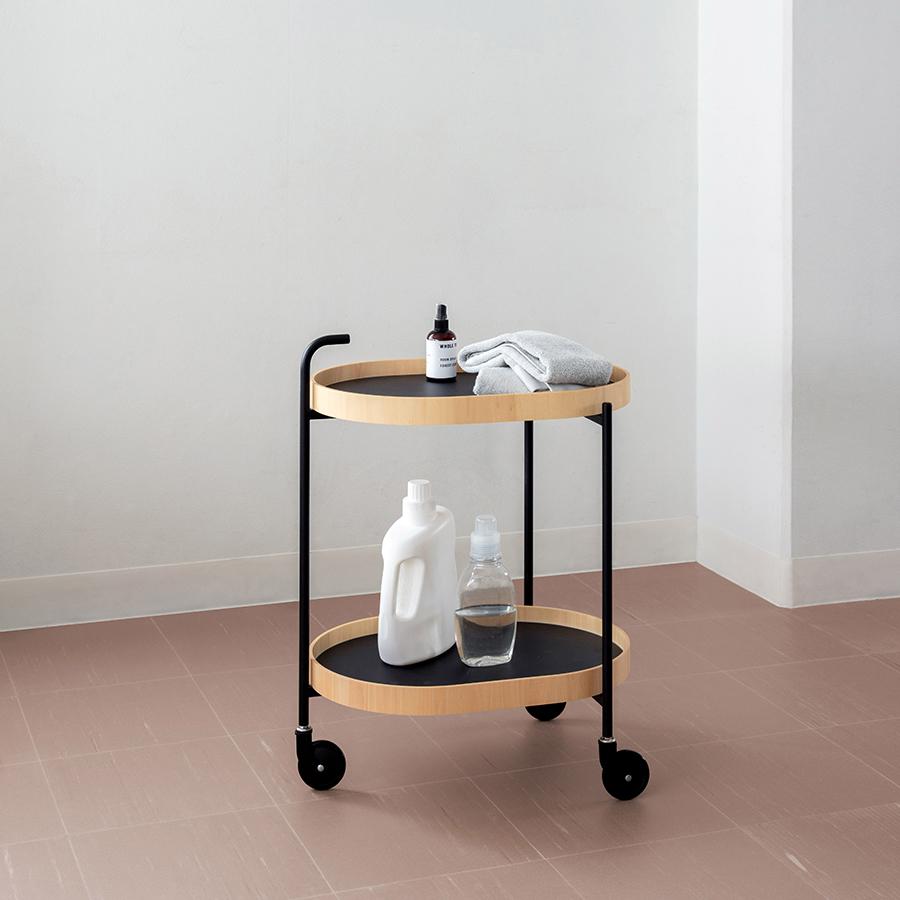 moheim ワゴン 2段 キッチン ダイニング トロリー / キッチンワゴン