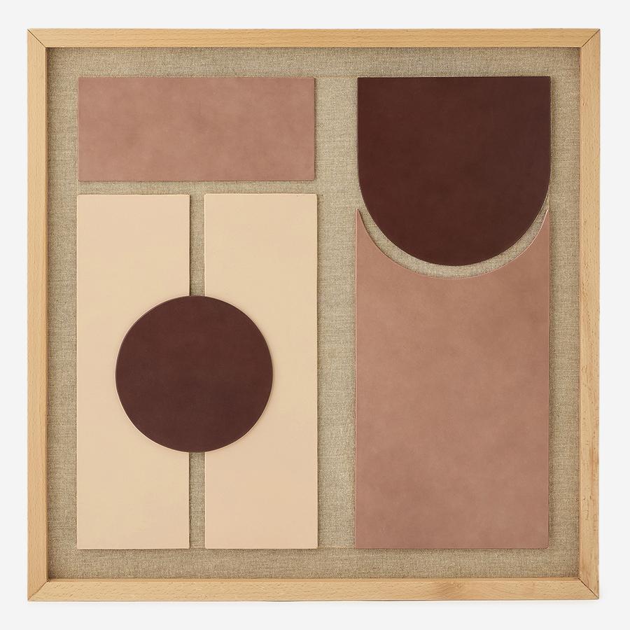 レザー ウォールアート 60 x 60cm｜【公式】ACTUS online｜家具