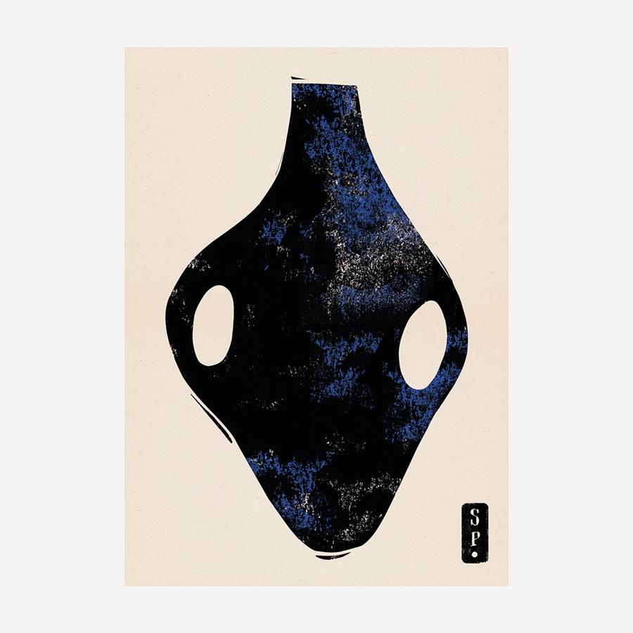 【2枚セット】ACTUS ポスター paper Collective 50×70 Paper Collective | Solid Shapes 01 / FRAME OAK 50×70cm