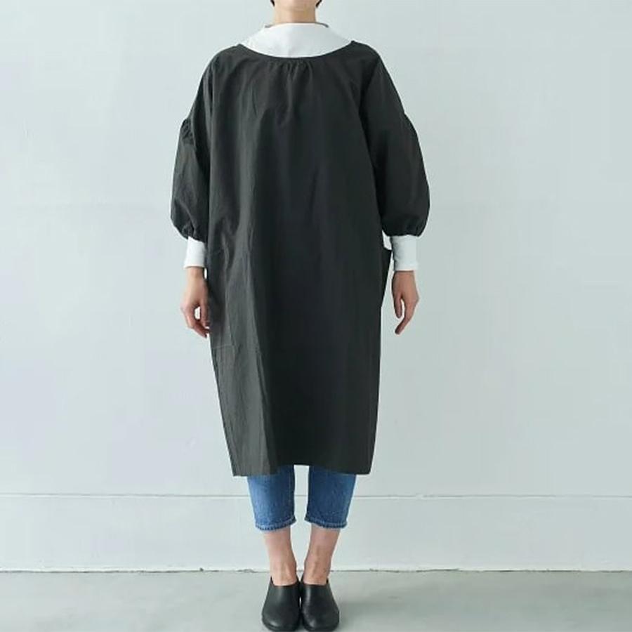 SUNNY LOCATION | エプロンコート ブラック｜【公式】ACTUS