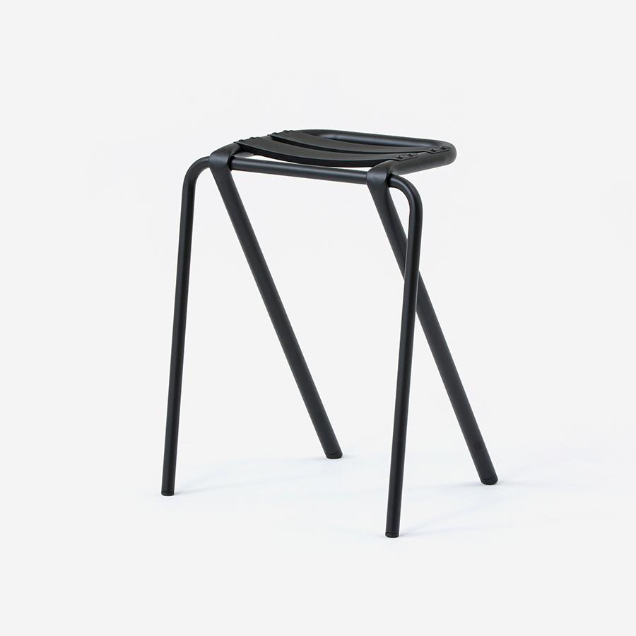 DUENDE ブラック スツール DUENDE | BENT スツール BLACK｜【公式】ACTUS online｜家具