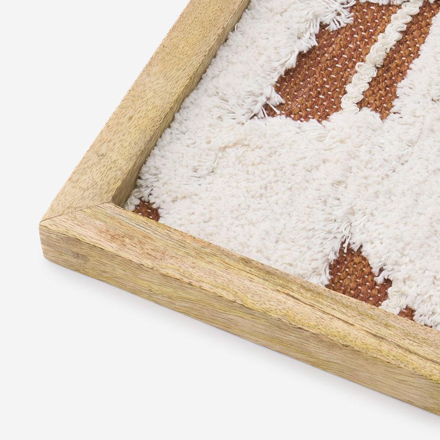 TERRAIN ウォールアート ブラウン/ホワイト 43.3 x 43.3cm｜【公式