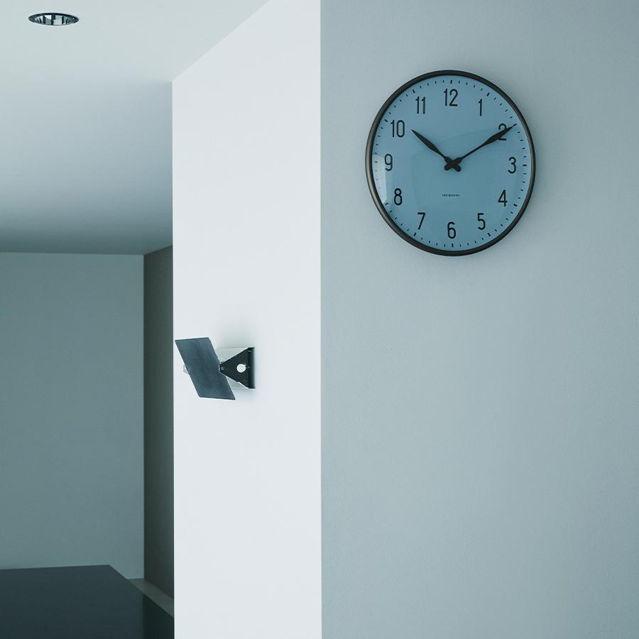 数量限定] ARNE JACOBSEN STATION ウォールクロック ROYAL BLUE