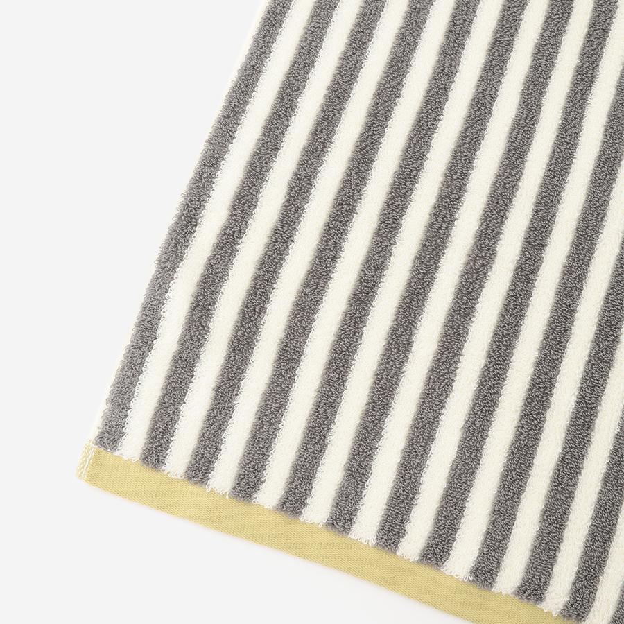 STRIPE バスタオル 60 x 130cm グレー｜【公式】ACTUS online｜家具・インテリア・雑貨の通販