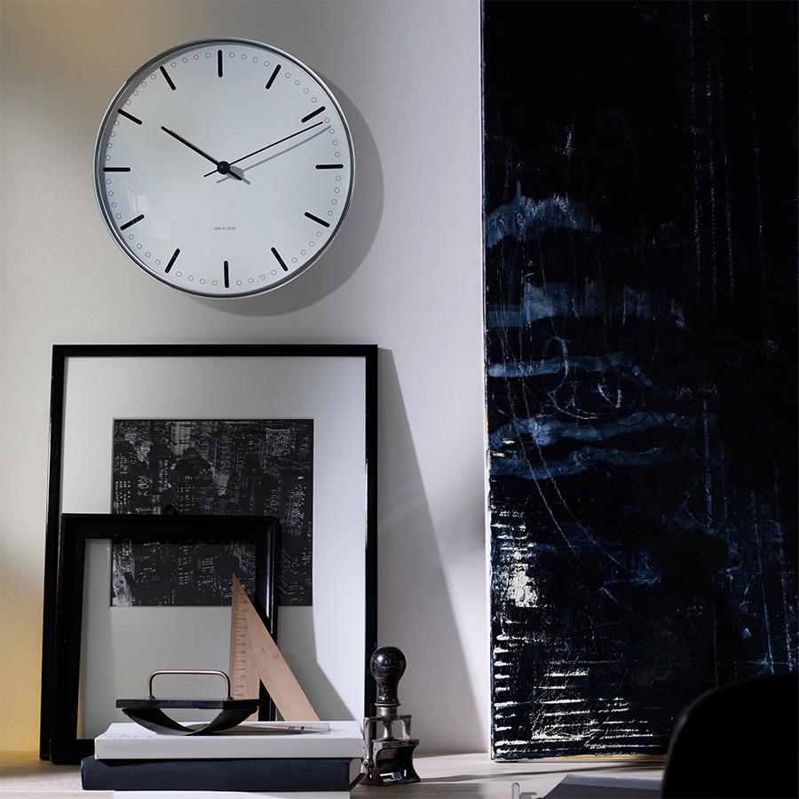 ARNE JACOBSEN CITY HALL ウォールクロック 290mm｜【公式】ACTUS online｜家具・インテリア・雑貨の通販