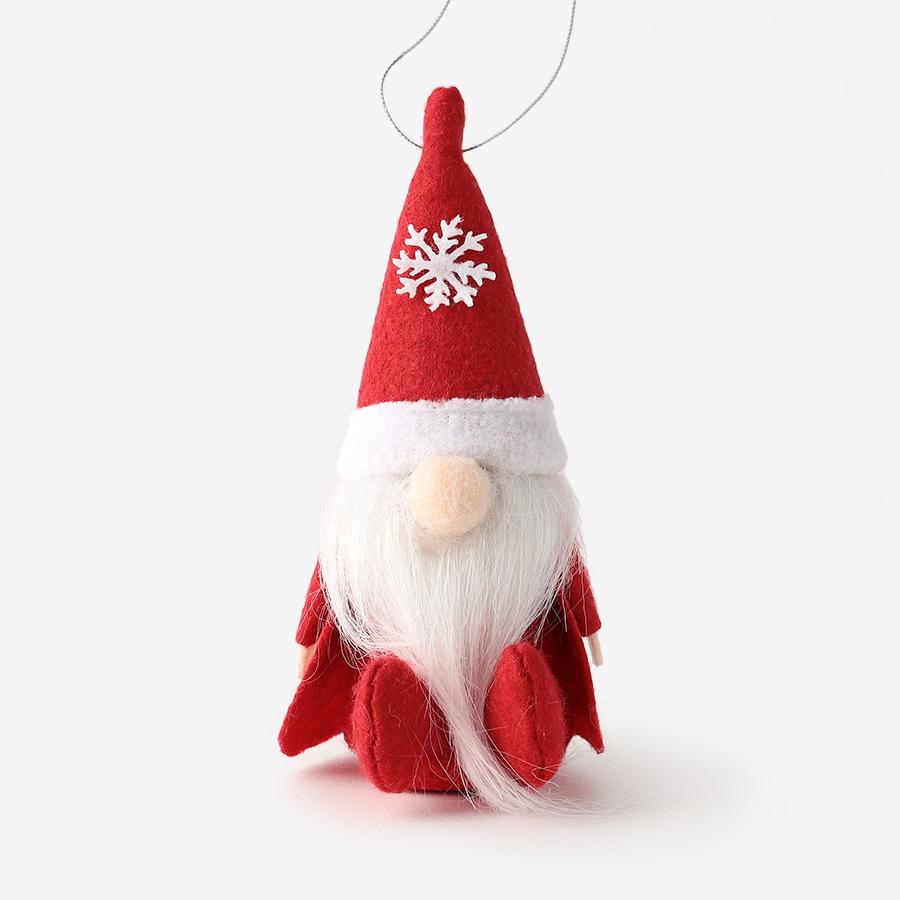 【クリスマス雑貨】白いサンタのオーナメント クリスマス雑貨】白いサンタのオーナメント クリスマスツリー