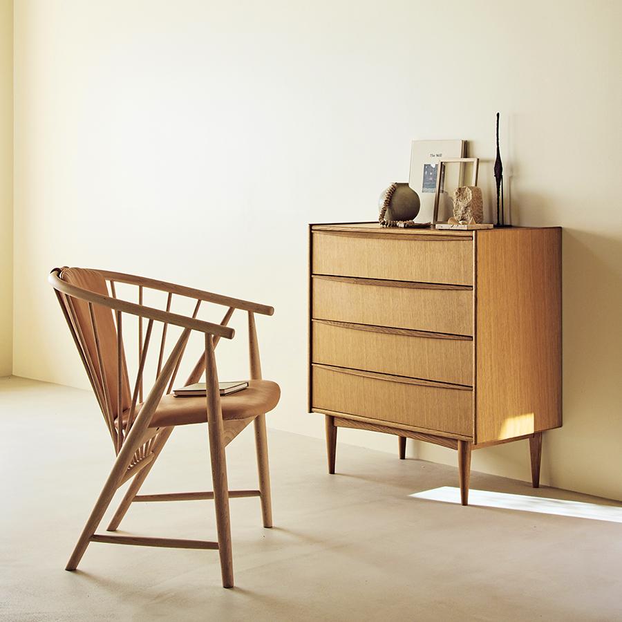 H.W.F チェスト 4ドロワー｜【公式】ACTUS online｜家具・インテリア