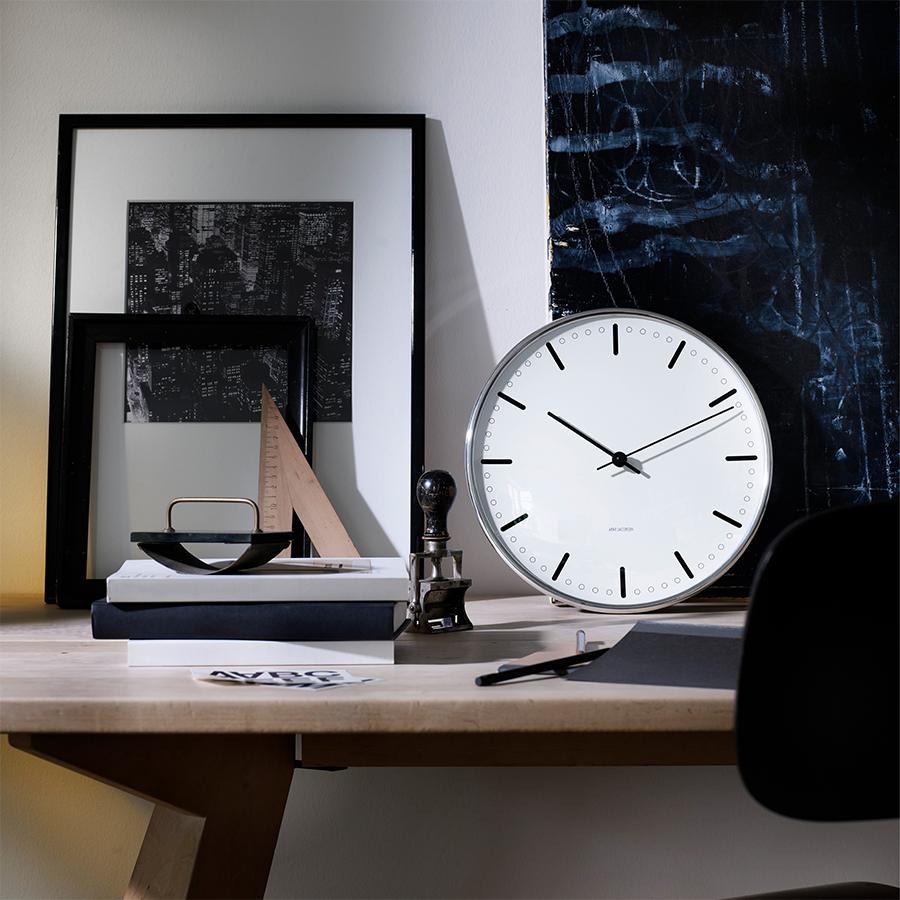 ARNE JACOBSEN CITY HALL ウォールクロック 210mm｜【公式】ACTUS online｜家具・インテリア・雑貨の通販