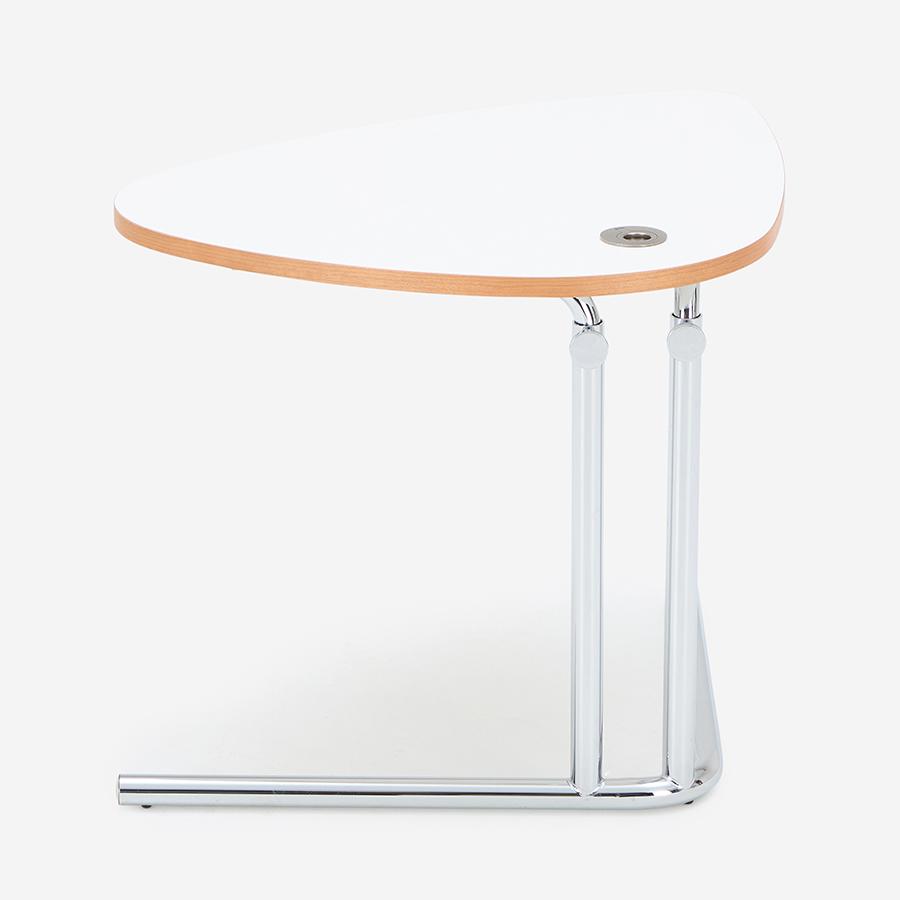 数量限定］TECTA | K22 サイドテーブル アッシュ材ホワイトxチェリー