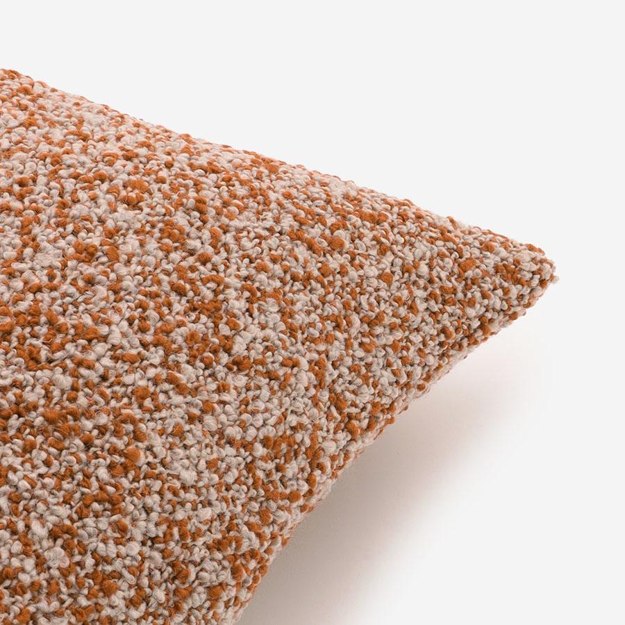 XILOFONO クッションカバー 60cm角 ホワイト/オレンジ｜【公式】ACTUS