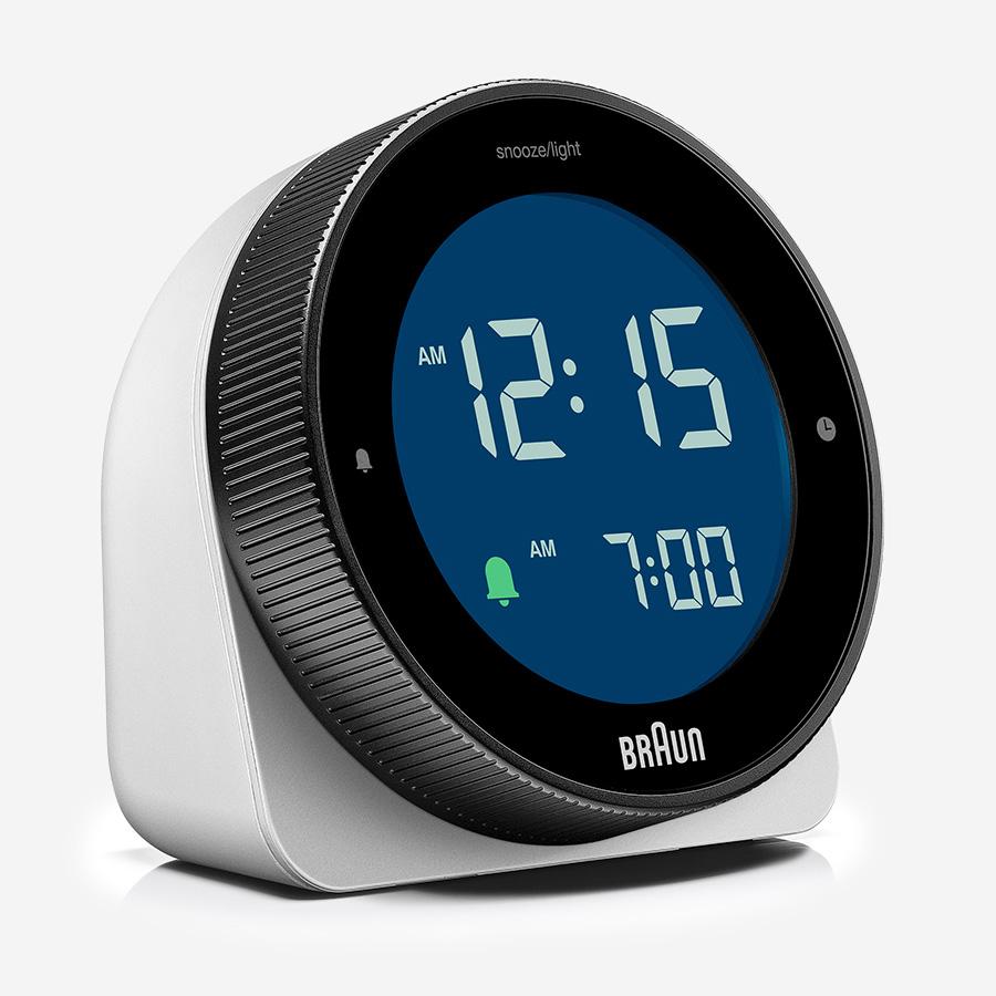 BRAUN | BC24W Digital Clock ホワイト｜【公式】ACTUS online｜家具