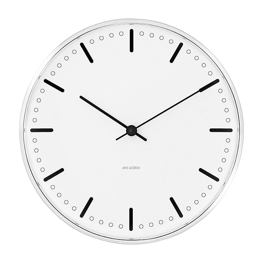 ARNE JACOBSEN CITY HALL ウォールクロック 290mm｜【公式】ACTUS online｜家具・インテリア・雑貨の通販