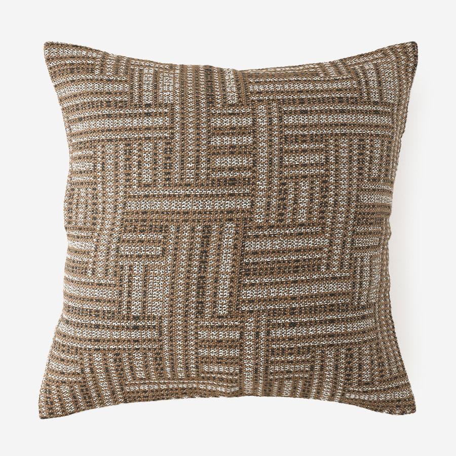 INTRECCIO クッションカバー 45cm角 ブラウン｜【公式】ACTUS online