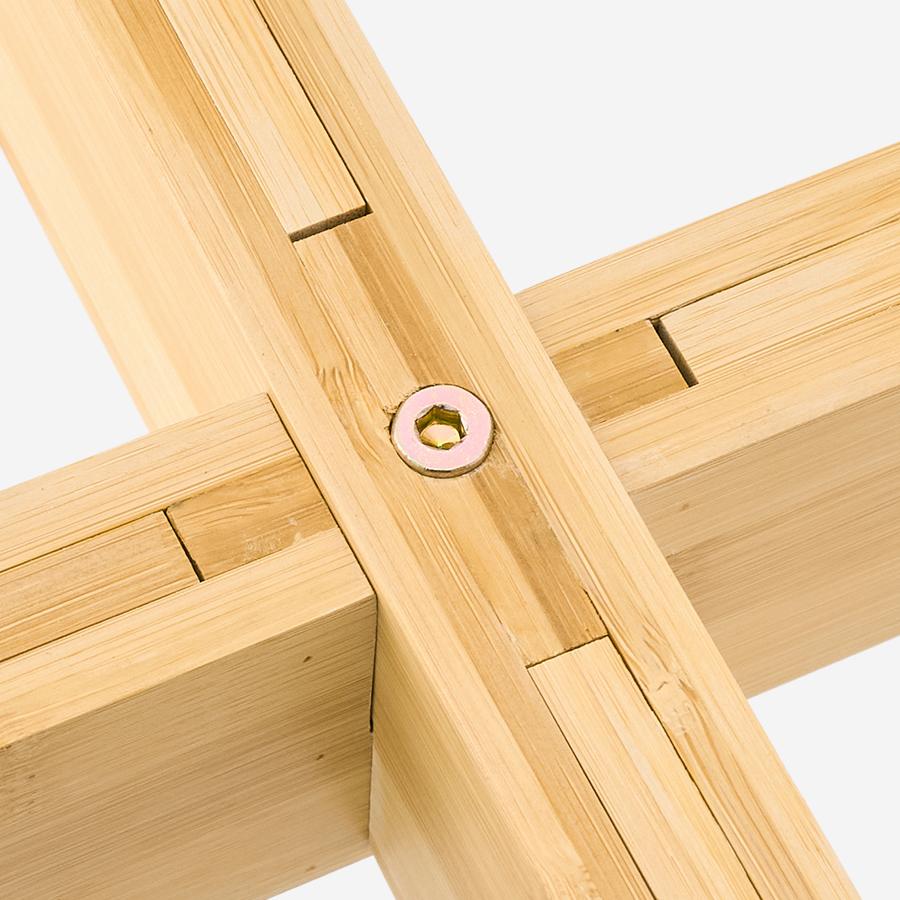 YAMATEI | ウッドスタンド 可動式 Lサイズ ナチュラル（内寸28cm