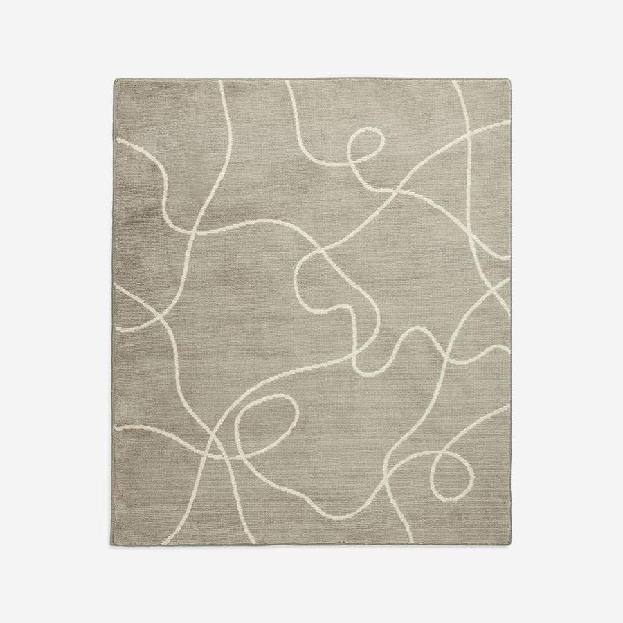 FITTEN ラグ 120 x 140cm グレー｜【公式】ACTUS online｜家具