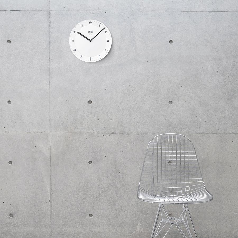 BRAUN | BC06W Wall Clock ホワイト｜【公式】ACTUS online｜家具