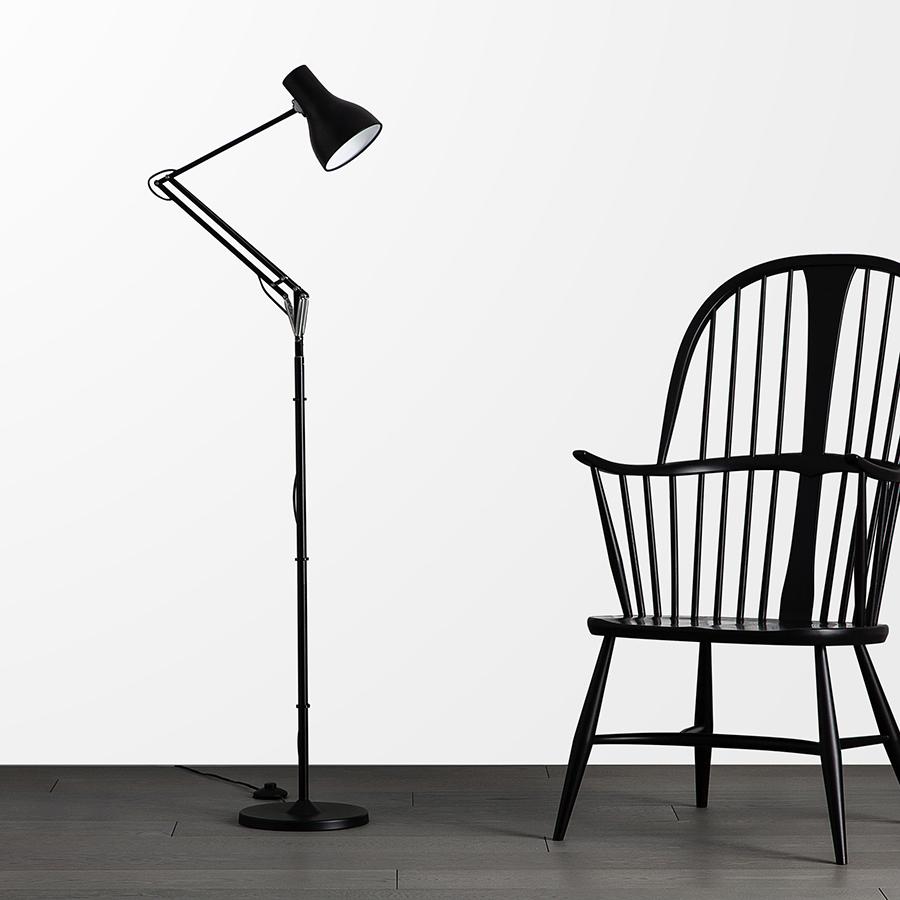 ANGLEPOISE | TYPE シリーズ用 フロアスタンドポール Jet Black
