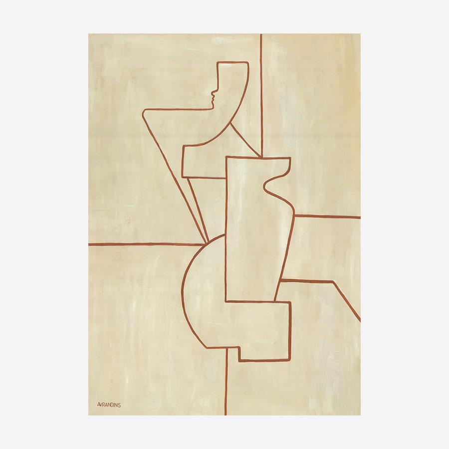 ACTUS ポスター paper Collective 50×70 OAK 03 Oak Frame ポスター用オークフレーム / Paper Collective