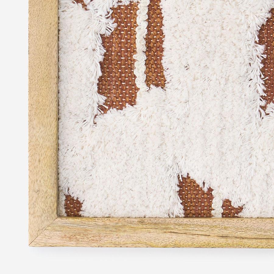 TERRAIN ウォールアート ブラウン/ホワイト 43.3 x 43.3cm｜【公式