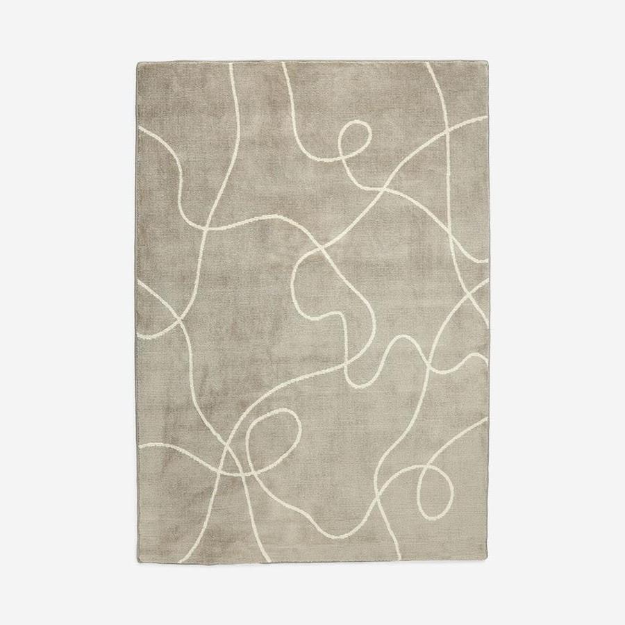 ACTUS LINE ラグ 140×200cm グレー 24281034_91.jpg