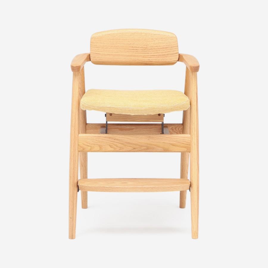 純正買いACTUS LIFE CHAIR イエロー　学習椅子　北欧家具　キッズ　チェア ダイニングチェア