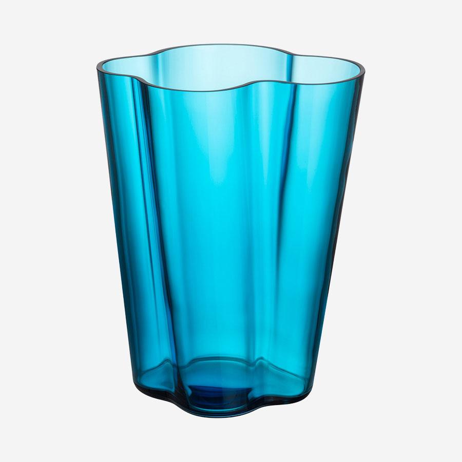 IITTALA | アルヴァ・アアルト ベース 27cm ターコイズ｜【公式】ACTUS