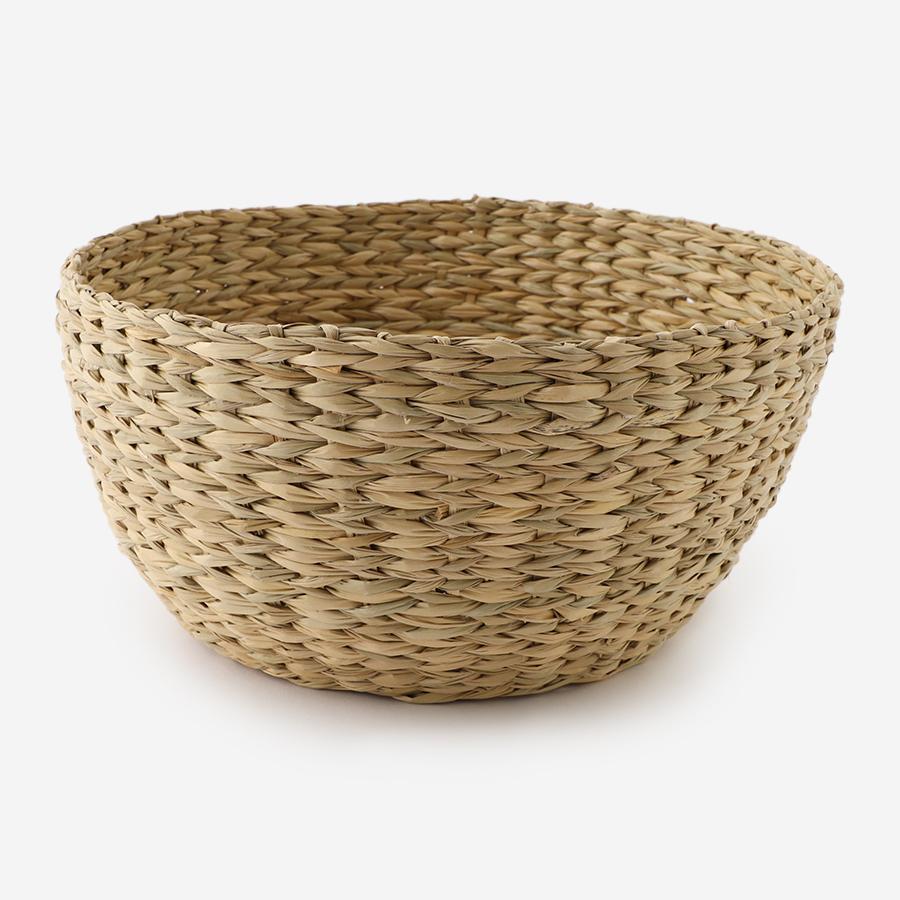 シーグラス ラウンドバスケット Lサイズ｜【公式】ACTUS online｜家具