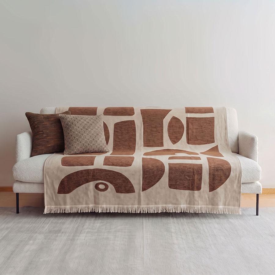 KAJO スローケット 130 x 180cm ブラウン｜【公式】ACTUS online｜家具