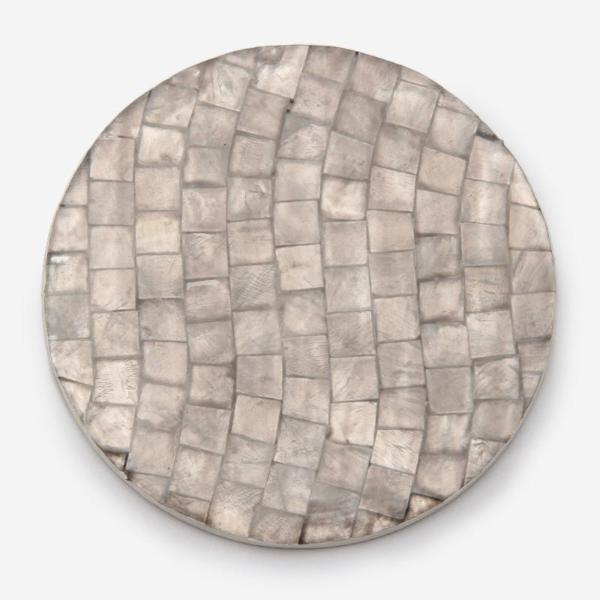 CHILEWICH コースター BLOOM GUNMETAL｜【公式】ACTUS online｜家具・インテリア・雑貨の通販