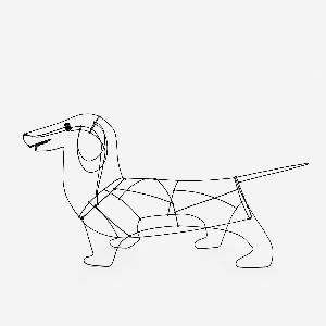 山田一成 | ワイヤーアート らくがきDOG ダックスフンド｜【公式