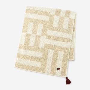 HOKUO ダーラヘスト フェイスタオル アイボリー/ベージュ｜【公式