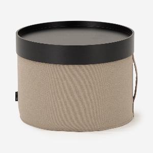 DRUMS POUF ベージュ 直径45×高さ35cm｜【公式】ACTUS online｜家具