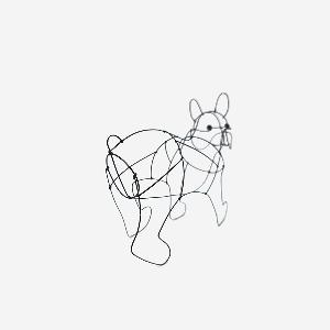 山田一成 | ワイヤーアート らくがきDOG フレンチブルドッグ｜【公式
