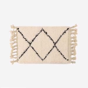 ベニワレンラグ ダイヤ 60cm x 40cm ブラック｜【公式】ACTUS online