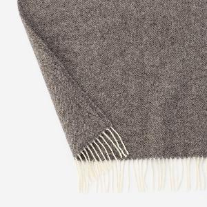 LAPUAN KANKURIT | ARVO blanket 130 x 180cm white- nature's