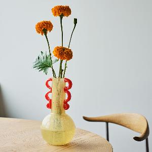 OBJECT フラワーベース イエロー｜【公式】ACTUS online｜家具