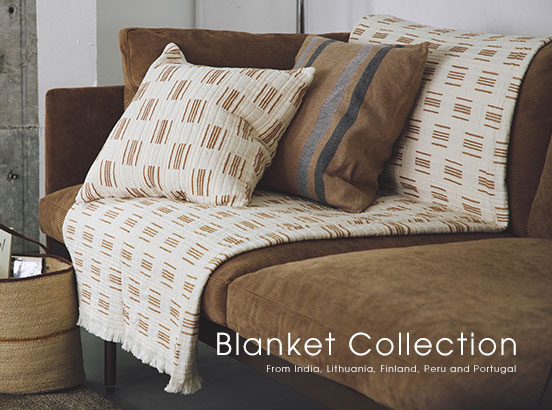 ブランケット一枚でできる、手軽な模様替え