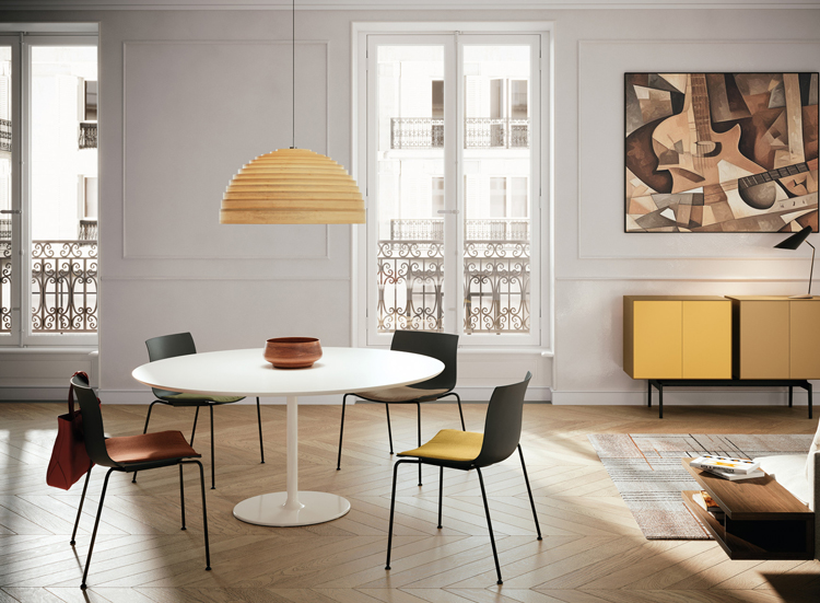 イタリア　arper アルペール カティファ　チェア　① モダン　回転脚　美品 ACTUS(アクタス)取り扱いのイタリア arper社(アルペール) Catifa