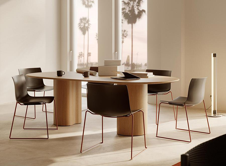 イタリア　arper アルペール カティファ　チェア　① モダン　回転脚　美品 イタリア arper アルペール カティファ チェア ① モダン 回転脚 美品