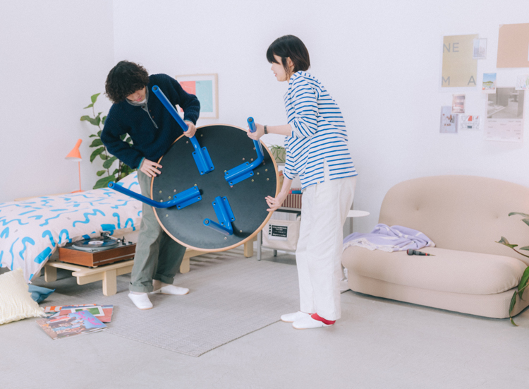 『goodeighty%』グットエイティーパーセント アクタス ベットフレーム Back&Forth bed | good eighty%