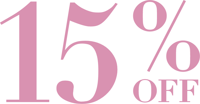 15% OFF