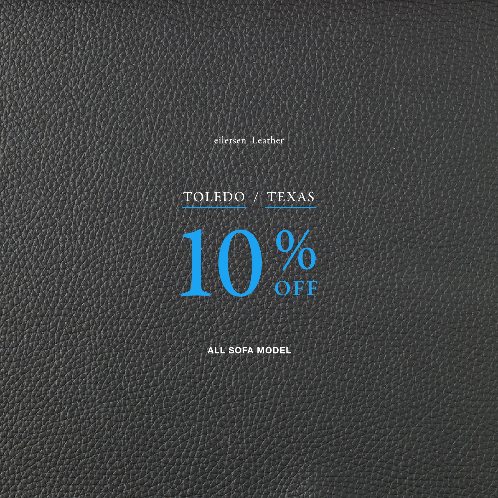eilersen Leather TOLEDO / TEXAS 10%OFF